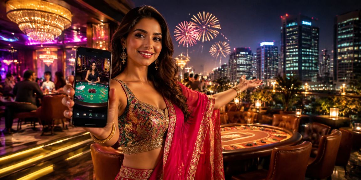 Mobile display of r53 casino app in India