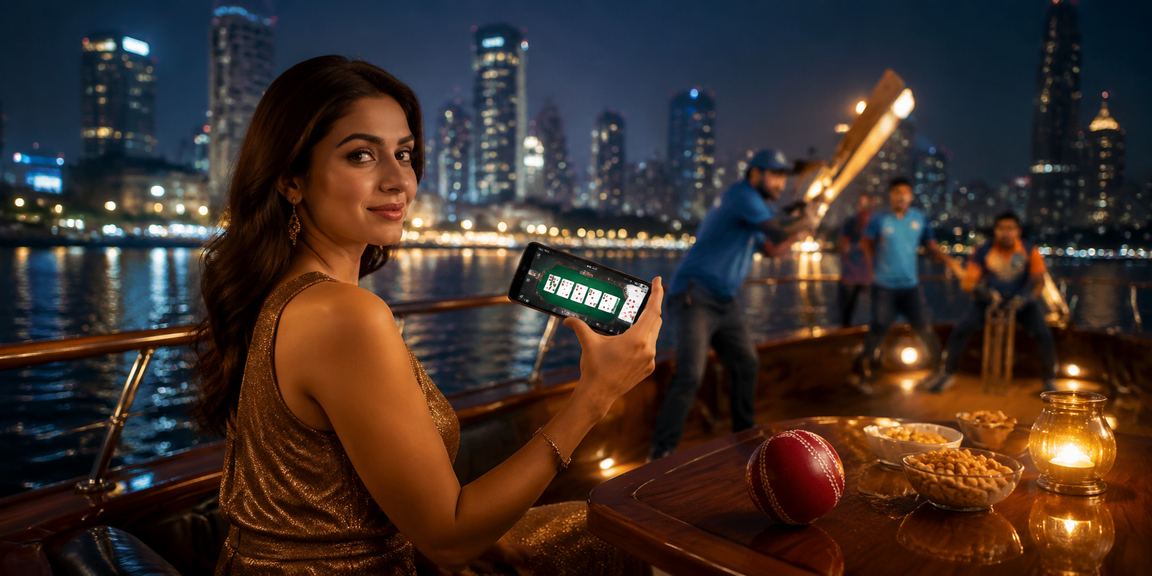 Cricket betting enthusiasts at Pune city stadium
